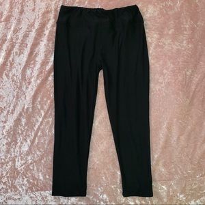 Black Crop Leggings